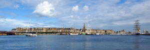 Saint-Malo lors de la Tall Ships Race 2012